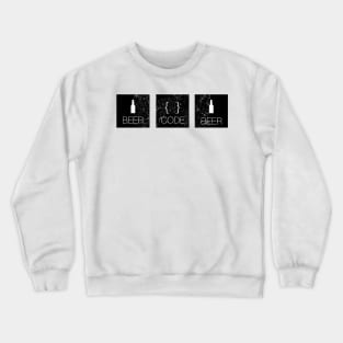 beer programmer Crewneck Sweatshirt